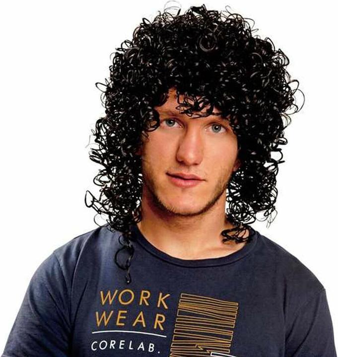 Actual product image My Other Me Wig with curly hair rock star