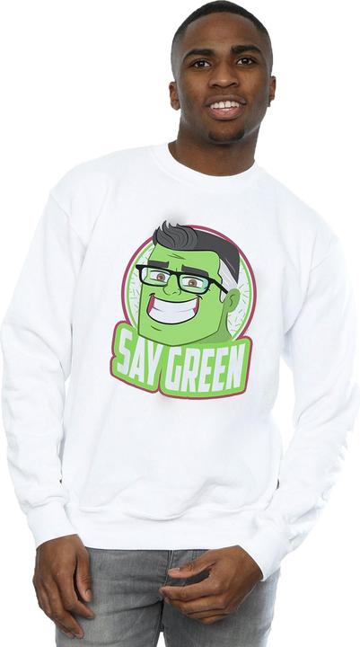 Immagine prodotto Avengers Endgame Hulk Say Green Felpa Uomo (S)