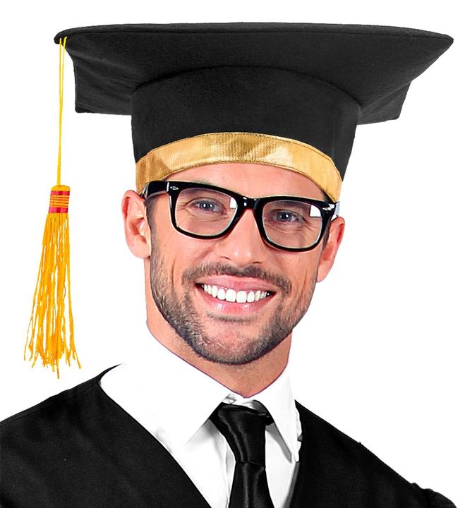 Immagine prodotto Widmann Cappello da laurea per laureati con tesi di dottorato Deluxe con oro