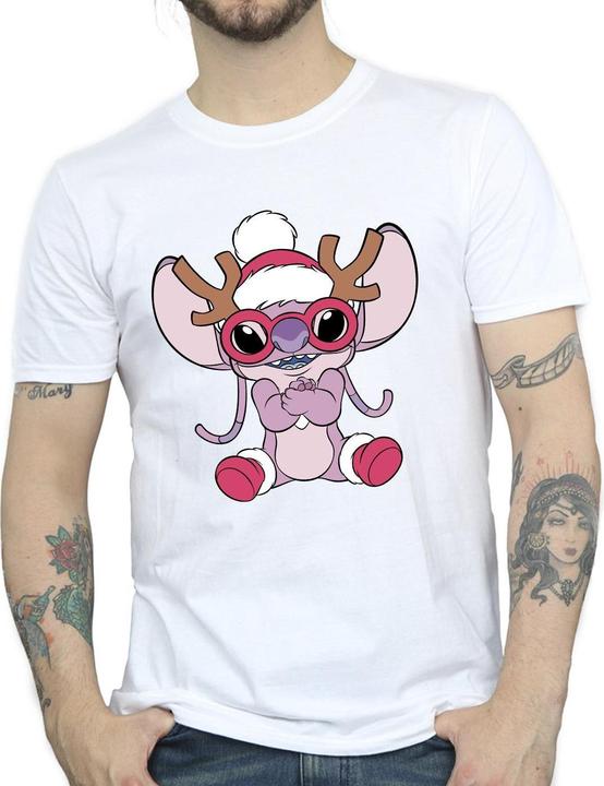 Produktbild Disney Lilo & Stitch Angel Reindeer TShirt (XXL)