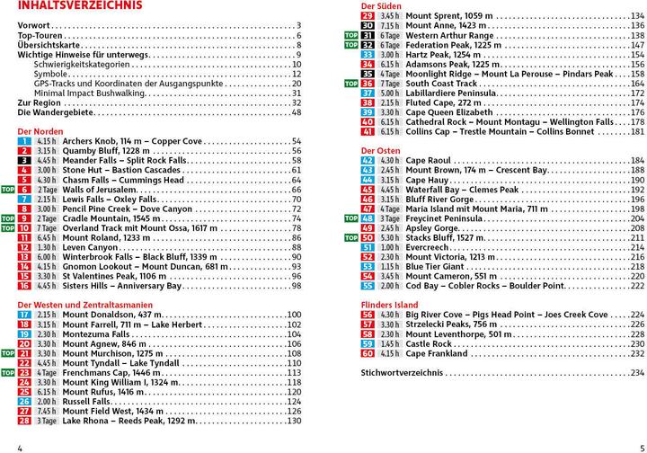 Nutritional values and ingredients Tasmanien (German, Jörg Brüggemann, 2022)