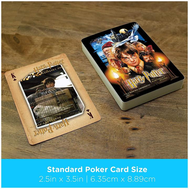 Actual product image Aquarius HARRY POTTER - A l'école des Sorciers - Jeu de cartes (English)