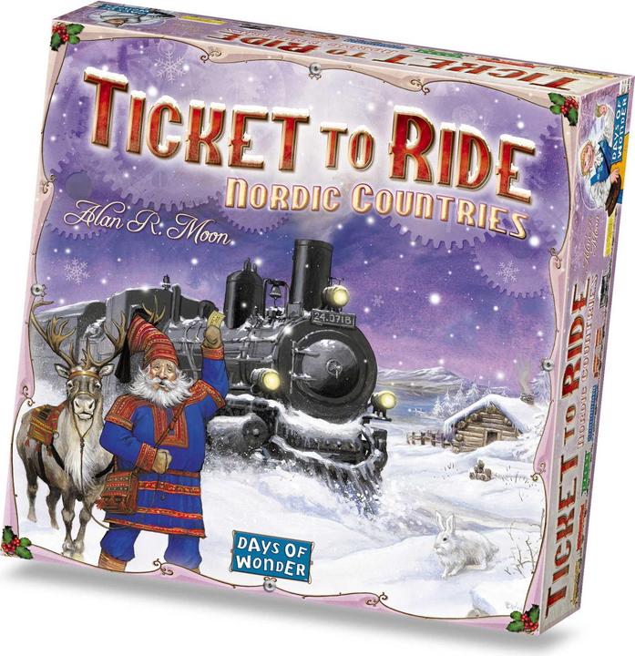 Produktbild Asmodée Days of Wonder Bordspel Ticket To Ride - Nordic Countries Engelstalig (Englisch)