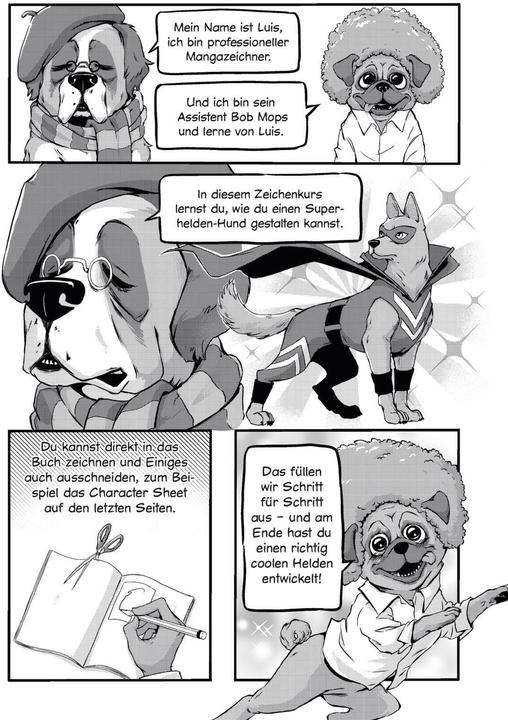 Image du produit Olschis Zeichenkurs: Superhunde! (Allemand, Olschi, 2024)
