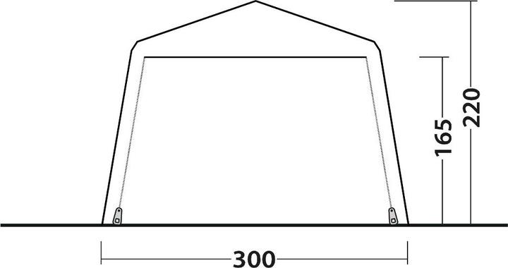 Immagine prodotto Outwell Rifugio Fastlane 300 (Tenda, 16.70 kg)