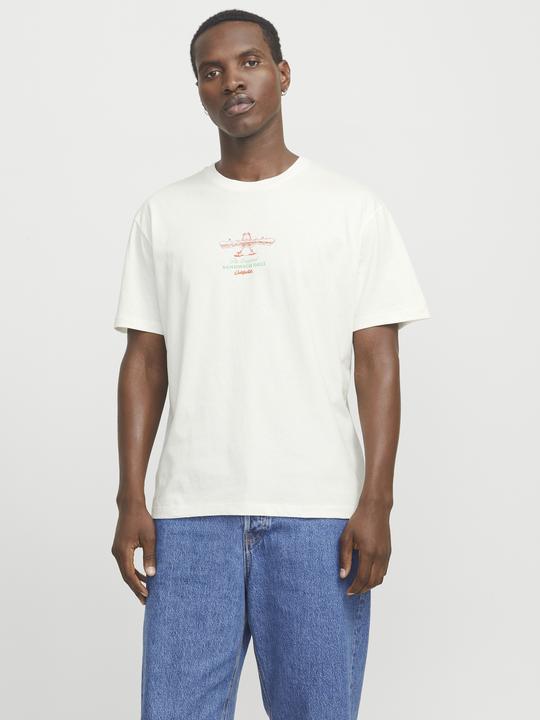Actual product image Jack & Jones Printed round neck T-shirt T-shirt (L)