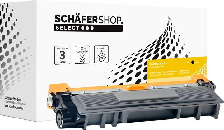 Actual product image Schäfer Shop Select toner cartridge identical in construction with TN-2320/2310, black (FC)