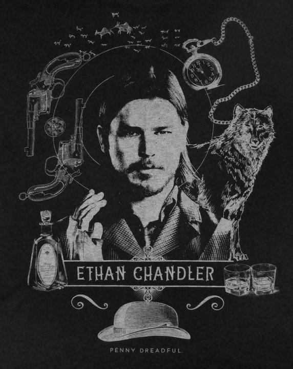 Actual product image Penny Dreadful Official Ethan Chandler Tshirt (XXL)