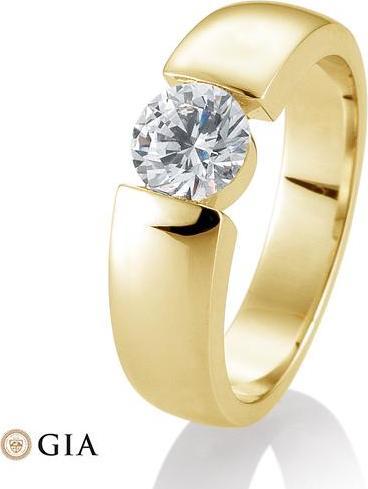 Produktbild Breuning Ring Spann 0,80-1,50 ct. (50, 750/18 K Gold)
