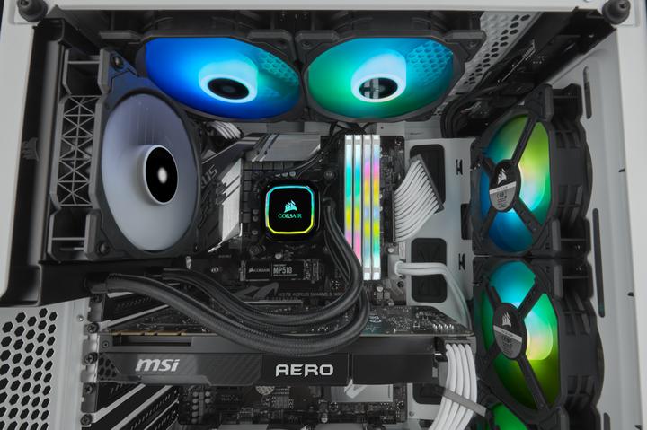 Actual product image Corsair iCue H60i RGB Pro XT