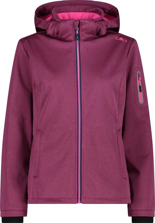 Immagine prodotto CMP Campagnolo Giacca donna con cappuccio e zip Melange Softshell (34)