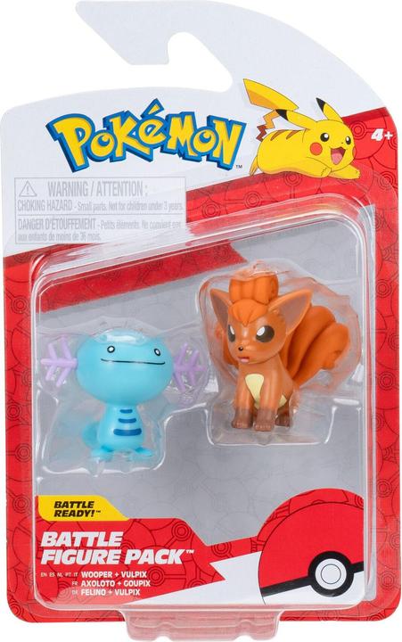 Image du produit Pokémon pack 2 figurines Battle Figure Set Axoloto & Goupix