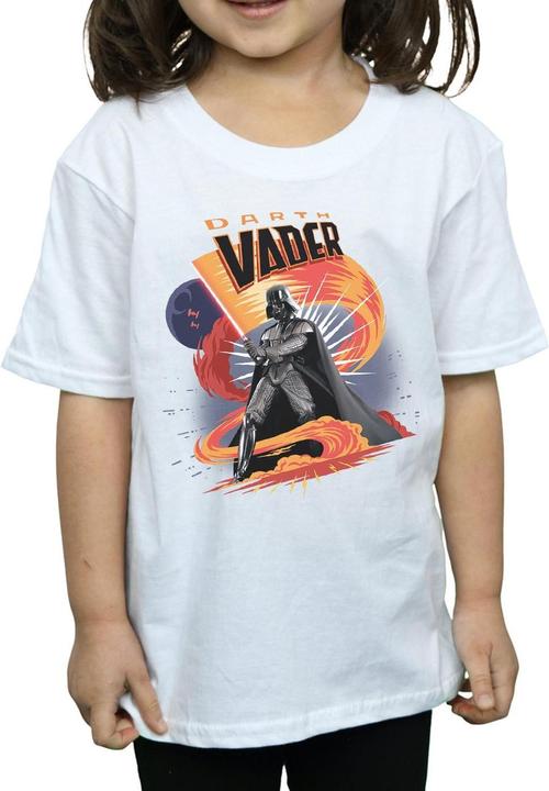 Image du produit Star Wars - T-shirt DARTH VADER SWIRLING FURY - Fille (128)