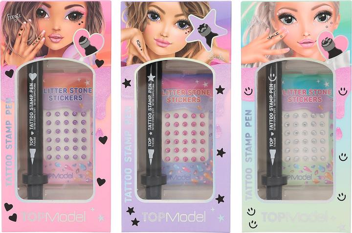 Immagine prodotto Top Model TOPModel - Penna per tatuaggi con pietre glitterate BEAUTY and ME ( 0412745 )