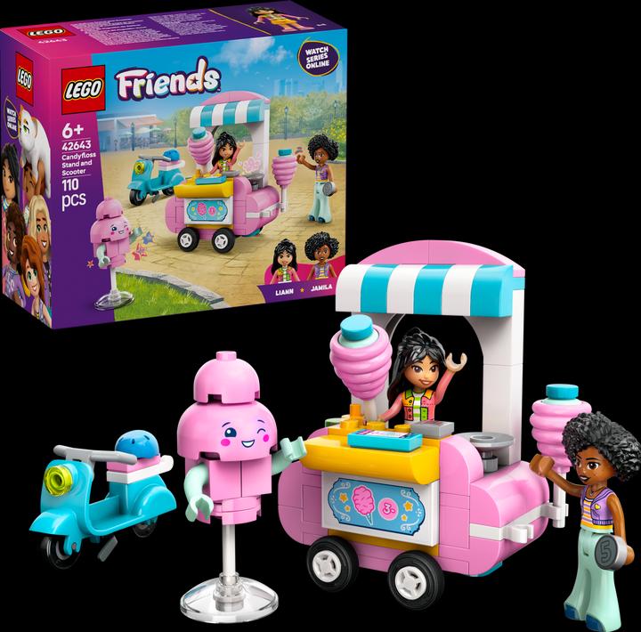 Produktbild LEGO Zuckerwattestand (42643, LEGO Friends)