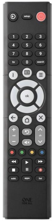 Image du produit One for All 1 télécommande pour 1 terminal URC1212 (Télécommande universelle, Infrarouge)