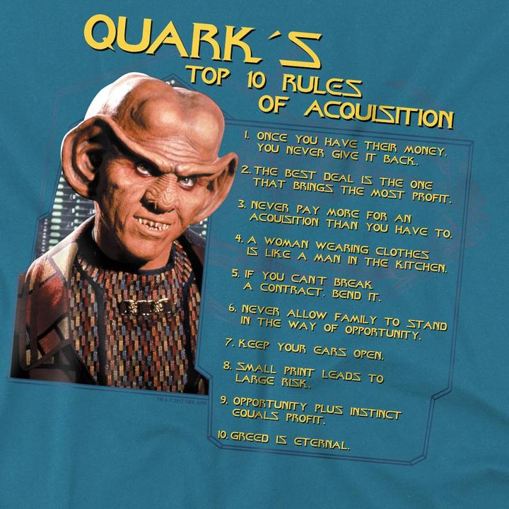 Immagine prodotto Quarks Rules Maglietta Uomo (XXL)