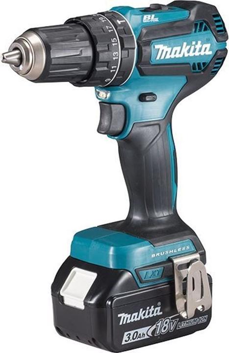 Makita Wiertarko-wkrętarka udarowa akumulatorowa 18V DHP485RF3J (Rechargeable battery operated)