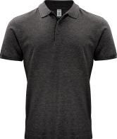 Produktbild Clique Poloshirt Classic OC 028264, Bio-Baumwolle, anthrazit meliert, Grösse 2XL (XXL)