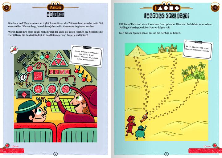 Immagine prodotto Sherlock Holmes für Kids – Die Zeitmaschine (Tedesco, Sandra Lebrun, Anja Neudert, Loïc Méhée, 2024)