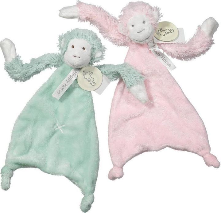 Actual product image Happy Horse Monkey Mickey earth colors snuffle cloth