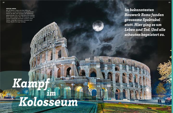 Actual product image Tessloff WAS IST WAS Das alte Rom. Eine Stadt verändert die Welt (German, Dr Andrea Schaller, 2024)