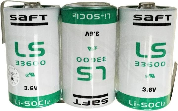 Image du produit Saft Batterie 3 x LS33600 (3 pcs, D, 17000 mAh)