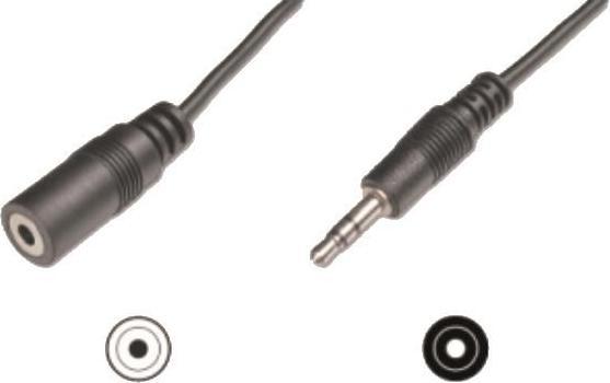 Produktbild M-Cab 3.5mm jack extension cable (3 m, 3.5mm Klinke (AUX))