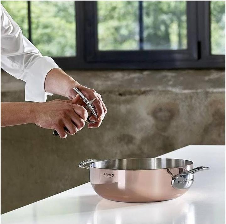 Immagine prodotto de Buyer prima matera (28 cm, Pirofila + casseruola, Acciaio inossidabile, Rame)