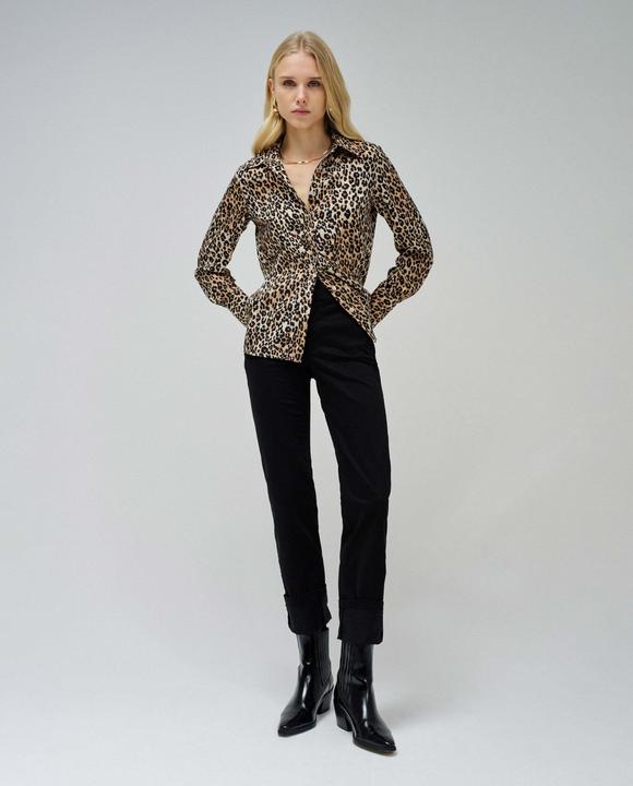 Produktbild Salsa Jeans Langarmhemd Basic Shirt Front Button Up Closure (XS)