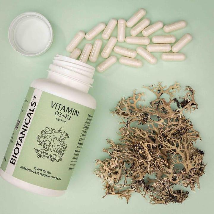 Produktbild Biotanicals Vitamin D3 + K2 150 Kapseln (150 Stück, Kapseln, 86 g)