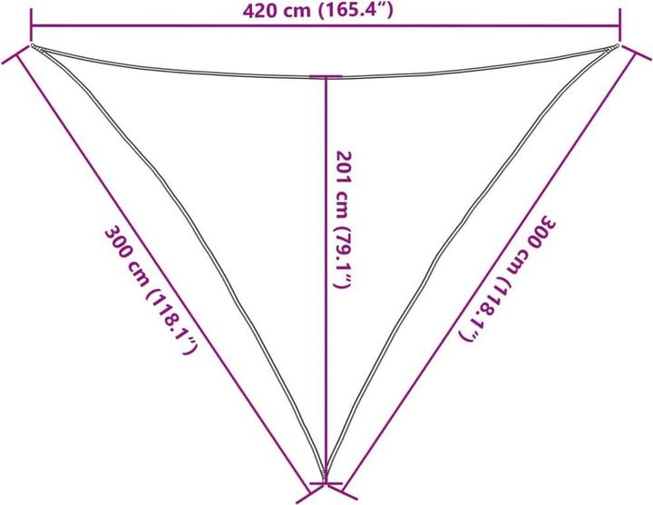 Actual product image VidaXL Awning (300 x 300 x 420 cm)