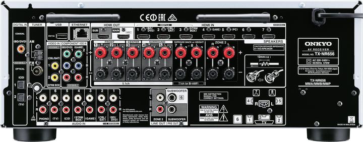 Actual product image Onkyo Tx-Nr656 (7.2 channels, FM)