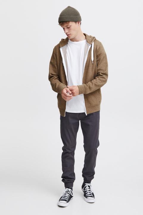 Actual product image Solid Olli Men's Hooded Jacket Zip (XL)