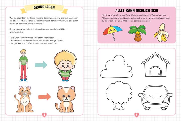 Actual product image Kawaii zeichnen