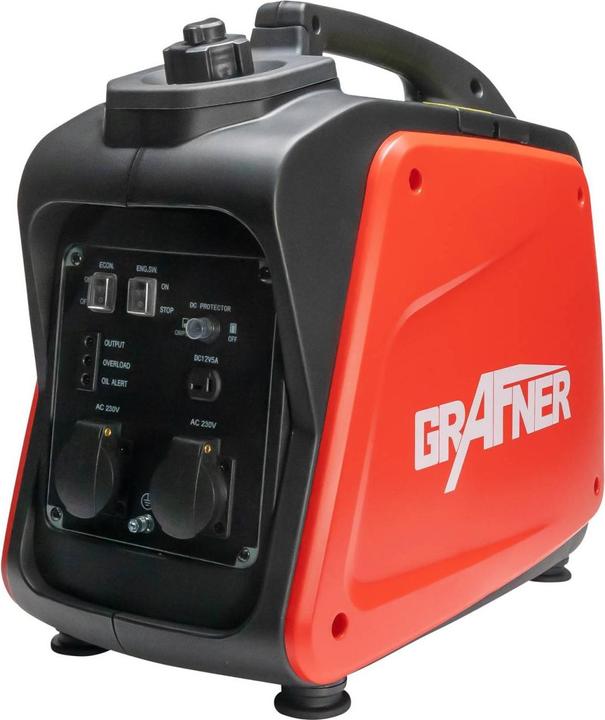Produktbild Grafner Inverter Stromerzeuger Notstromaggregat Benzin IV11086 (2000 W, 4.10 l)