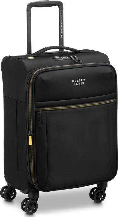 Immagine prodotto Delsey Brochant 3 Carrello da cabina a 4 ruote da 55 cm con ripiegamento elastico (40 l, Bagaglio a mano (fino a 50 litri))