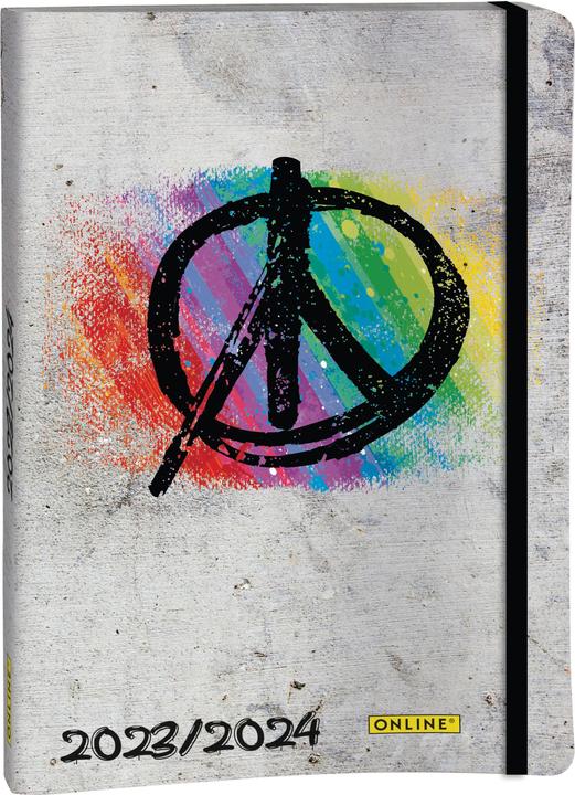Actual product image Online Creative Diary Peace 8193 18 months, July 23 - Dec 24
