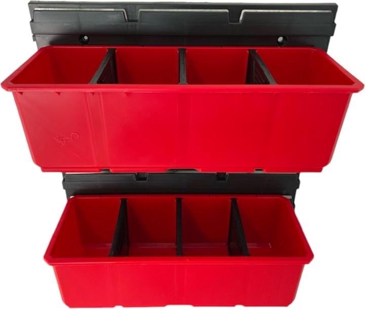 Actual product image Qbrick Wall with 2 very large buckets for