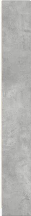 Immagine prodotto VidaXL Bücherregal Regal Standregal Büroregal Aufbewahrungsregal Betongrau (40 x 24 x 176 cm)