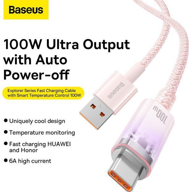 Actual product image Baseus Explorer Series (1 m, USB 3.0)