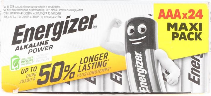 Actual product image Energizer Alkaline Power (24 pcs., AAA, 1200 mAh)