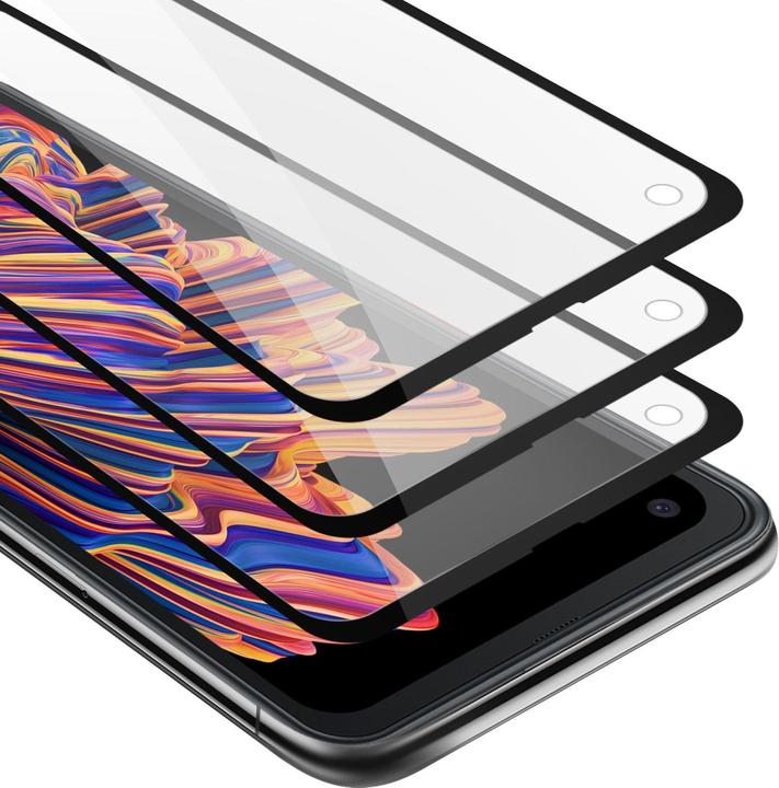 Produktbild Cadorabo Vollbild Displayschutzglas (3 Stück, Samsung Galaxy Xcover Pro)