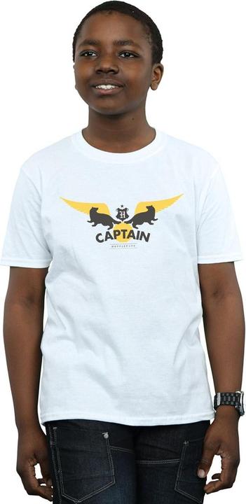 Actual product image Boys Hufflepuff Captain T-Shirt (140, 146)