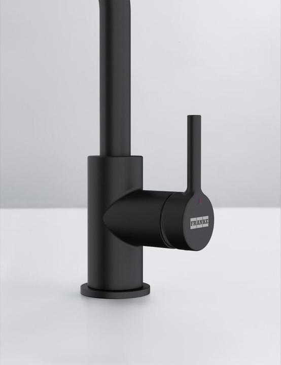 Actual product image Franke MITIGEUR 295481 LINAL BEC NOIR MAT