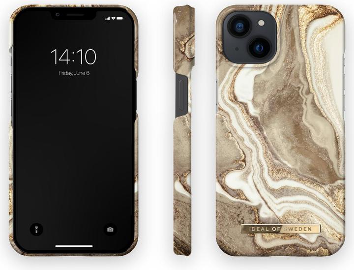 Immagine prodotto iDeal Of Sweden Designer Hard Cover Golden Sand Marble (Apple iPhone 13)