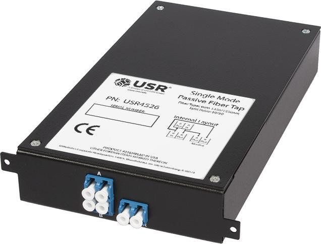 US Robotics TAP 1/10/25 Gigabit Singlemode LC Fiber 9 50/50