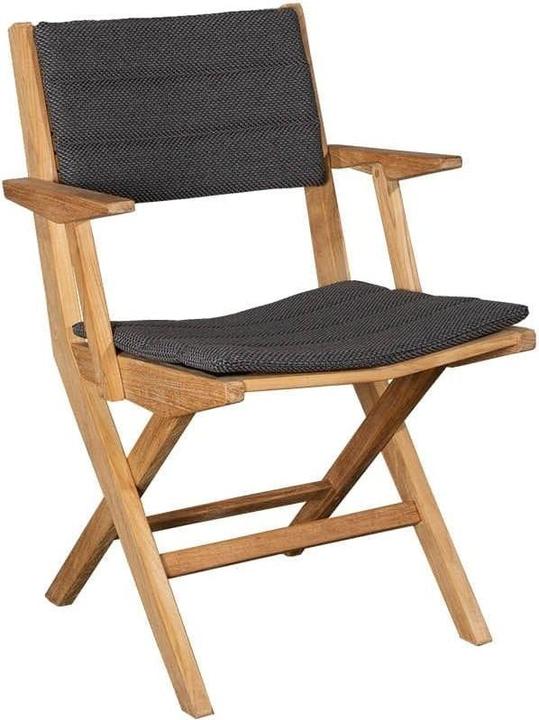 Immagine prodotto Cane-line Flip Coussin assise-dossier pour Chaise de jardin / Fauteuil de jardin pliant (58 x 47 cm)