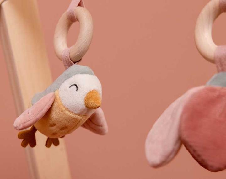 Actual product image Little Dutch Play trapeze gym Flowers & Butterflies
