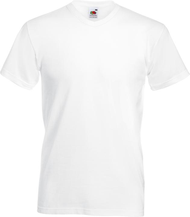 Fruit of the Loom Valueweight Tshirt Mit Vausschnitt Kurzärmlig (5XL)
